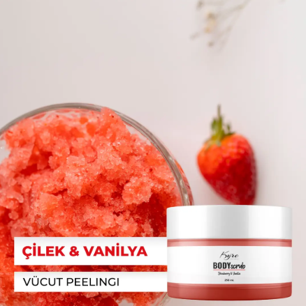 Kyre Body Scrub Vanilya Çilek