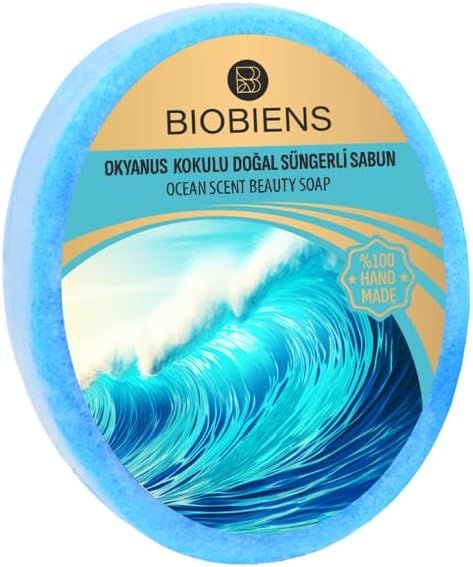 BioBiens Okyanus Özlü Doğal Süngerli Sabun 135gr