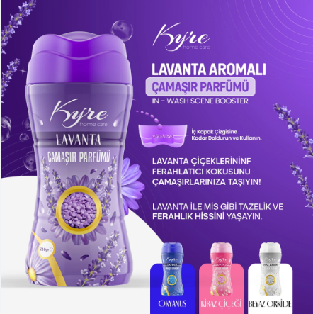 Lavanta Kokulu Çamaşır Parfümü 210gr