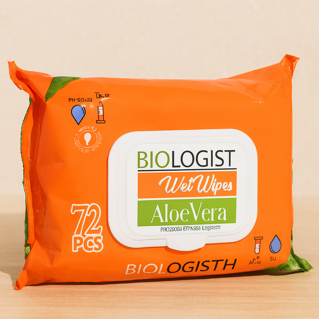 BİOLOGİST ISLAK MENDİL ALO VERA 72PCS