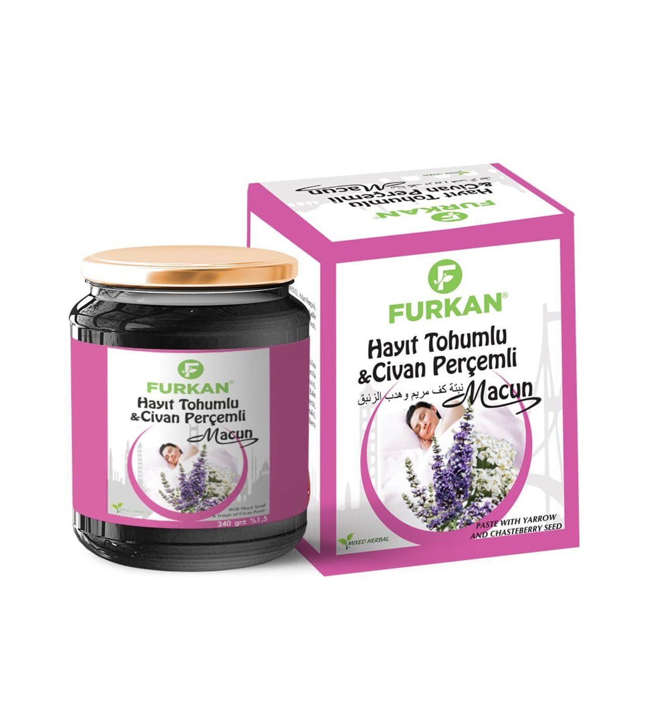 Hayıtlı & Civan Perçemli Macun 240 Gr