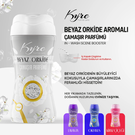 Beyaz Orkide Çamaşır Parfümü 210gr