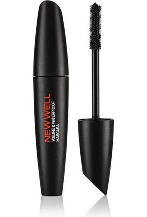 New Well Porselen Make-Up Siyah Maskara Volume &Waterproof Extra Lenght
