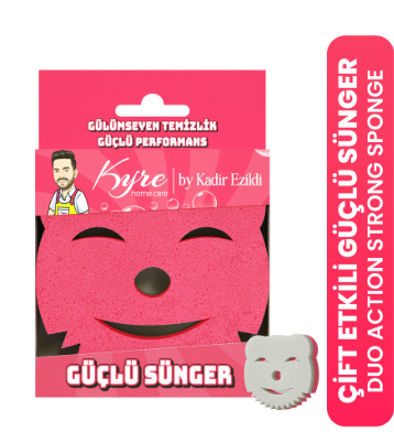 Çift Etkili Güçlü Sünger